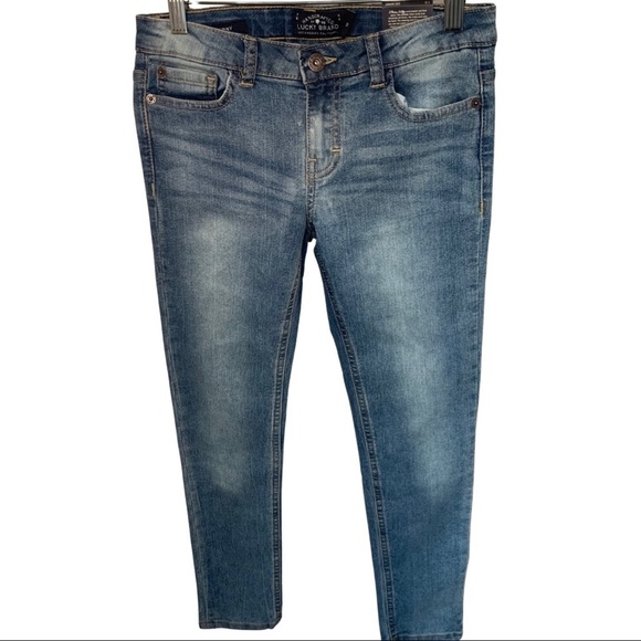 NWT LUCKY BRAND Zoe Skinny Jeans Light Wash Denim Size 10 Style 42D35002-416 - Picture 7 of 16